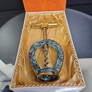 Vintage Walter Bosse Corkscrew Horseshoe Vienna, Austria, 1950s-60s With Box!